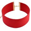 N-6553 Fashion Leather Chain Choker Necklace Gothic Handmade Necklaces For Women Jewelry