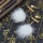 E-3983 Fashion Cute white Plush Ball Gold Plated Alloy Dangle Drop Earrings For Women & Girls Jewelry
