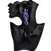 E-3992 3 Colors Luxury Drop Earring Inlay Crystal Rhinestone Waterdrop Shape Dangle Long Earrings For Women Jewelry