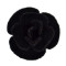 P-0364 New Fashion Black Red Blue Grey Flower Shape Brooch Pins For Women Elegant Accessory