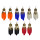 E-4018 5 colors Bohemian Vintage Bronze Long Feather  Drop Hook Flower Earring Dangle Earrings for Women