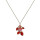 N-6720 Bohemian Silver Fashion Inlay Crystal Rhinestone Little Goldfish Pendant Necklace Women & Girls Jewelry