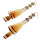 E-4022 Bohemian Brown Feather Tassel Drop Hook Earring Fan-shaped Dangle Earrings for Women Jewelry