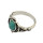R-1427 5Pcs/set Fashion Vintage Turquoise Resin Beads Knuckle Nail Midi Ring Set Jewelry for Women