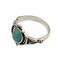 R-1427 5Pcs/set Fashion Vintage Turquoise Resin Beads Knuckle Nail Midi Ring Set Jewelry for Women