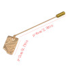 P-0359 Fashion Vintage Gold Silver Plated Geometric Metal Pin Brooch