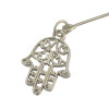 P-0360 Fashion Gold Hamsa Hand Brooch Pin