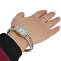 B-0835 New Arrival European Watches Bangle Crystal Rhinestone Women Bracelet Dress Quartz Watch Casual Wristwatch