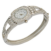 B-0835 New Arrival European Watches Bangle Crystal Rhinestone Women Bracelet Dress Quartz Watch Casual Wristwatch
