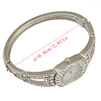 B-0835 New Arrival European Watches Bangle Crystal Rhinestone Women Bracelet Dress Quartz Watch Casual Wristwatch