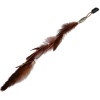 F-0389 Vintage Fashion Handmade Ethnic Tribal Leather Feather Hairband Hairpin Hair Clip