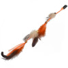 F-0391 Handmade Ethnic Tribal Gypsy Turkish 5 Colors Rope Wood Beads Feather Hairband Hair Clip Hair Jewelry For Women & Girls Jewelry