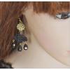 E-4029 Retro Vintage Long Drop Earrings For Women Resin Beads Lace Dangle Earring Fashion Party Jewelry