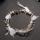 F-0399 Fashion Bohemian Charm Crystal Rhinestone Feather Pearl Copper Wire Hairband for Women Jewelry