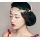 F-0399 Fashion Bohemian Charm Crystal Rhinestone Feather Pearl Copper Wire Hairband for Women Jewelry