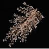 F-0400 Fashion Design Golden Plated Copper Wire Crystal Tree Shape Hairclip Hair Clips Combs For Women Hair Accessory Jewelry