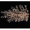 F-0400 Fashion Design Golden Plated Copper Wire Crystal Tree Shape Hairclip Hair Clips Combs For Women Hair Accessory Jewelry