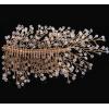 F-0400 Fashion Design Golden Plated Copper Wire Crystal Tree Shape Hairclip Hair Clips Combs For Women Hair Accessory Jewelry