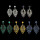 E-4045 5 Colors Luxury Drop Earring Inlay Crystal Rhinestone  Dangle Long Earrings For Women Jewelry