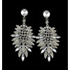 E-4045 5 Colors Luxury Drop Earring Inlay Crystal Rhinestone  Dangle Long Earrings For Women Jewelry