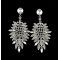 E-4045 5 Colors Luxury Drop Earring Inlay Crystal Rhinestone  Dangle Long Earrings For Women Jewelry