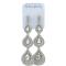 E-4052 5 Styles Bohemian Shiny Diamante Crystal Teardrop Pendant Dangle Long Earrings for Women Jewelry