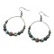 E-4048 Bohemian Fashion Bronze Round  Earrings  Dangle Drop Earring for Women Jeweley