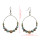 E-4048 Bohemian Fashion Bronze Round  Earrings  Dangle Drop Earring for Women Jeweley