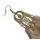 E-4056 Bohemian Jewelry Brown Feather Beads Tassels Long Drop Dangle Earrings For Women