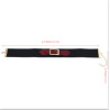 N-6750 Gothic Jewelry Women Black Red Velvet Choker Necklace Adjustable Boho Short Necklaces