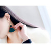 N-6754 3 Color Bohemian Leather Fashion Necklaces Bead Wood Pendant Choker Necklace Earrings For Women Jewelry Set