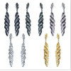 E-4067  5 Colors European Fashion Vintage Luxury Rhinestone Dangle Drop Earrings For Women Jewelry