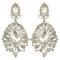 E-4062  7 Colors Luxury Drop Earring Inlay Crystal Rhinestone Dangle Long Earrings For Women Jewelry
