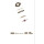 R-1435 9pcs/set Bohemian Vintage Silver Knuckle Ring Sets Antique Midi Finger Rings for Women Jewelry