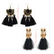 E-4084 2 style Bohemian Vintage Gold Plated Tassel Earring Chain Dangle Long Earrings for Women Jewelry