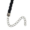 N-6795 New Fashion Diamante Star Collar Leather Chain Statement Choker Necklace Earring Pendants For Women Jewelry Set