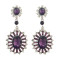 E-4094 5 Styles Fashion Luxury Crystal Rhinestone Charm Drop Stud Earring for Women Jewelry
