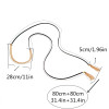 N-6798 Fashion Necklaces Velvet Leather Choker Clavicle Sexy Tassel  Necklaces For Women Jewelry
