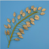 F-0410 Fashion Headband Gold Plated Leaf Hair Chain Metal Leaf Hairband For Women Girl Hair Accessories