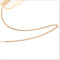 N-6814 2 Colors Gold&Silver Plated Necklace Statement Hollow Body Chain Beach Jewelry Accessories