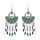 E-4106 4 Colors Boho Vintage Gypsy Pendant Dangle Bead Earrings for Women Jewelry