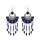 E-4106 4 Colors Boho Vintage Gypsy Pendant Dangle Bead Earrings for Women Jewelry