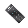 E-4118 6 Pairs /Set Wholesale Boho Heart Elephant Square Shape Stud Earrings For Women Crystal Resin Stone Earrings Sets