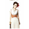 N-6835 2 Colors New Arrive European Style Leather Strap Belt Waist Body Jewerly for Women