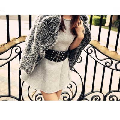 N-6836 2 Colors Fashion PU leather European Style Sexy Belt Waist for Women Jewelry