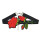 N-6837 New Arrival Boho Red Flower Thread Black Velvet Choker Necklaces For Women Jewelry