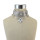 N-6842 Vintage Silver Gold Plated Choker Necklace Inlay Crystal Rhinestone Women Statement Necklace Fashion Jewelry