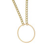 N-6844 Fashion Gold Silver plated Bohemian Leather  Choker Collar Chain Necklace for Women Jewelry