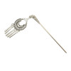 F-0415 3Style Fashion Vintage Silver Plated Tassel Hair Stick Accessories Hairpin for Women Jewelry