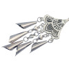 F-0415 3Style Fashion Vintage Silver Plated Tassel Hair Stick Accessories Hairpin for Women Jewelry